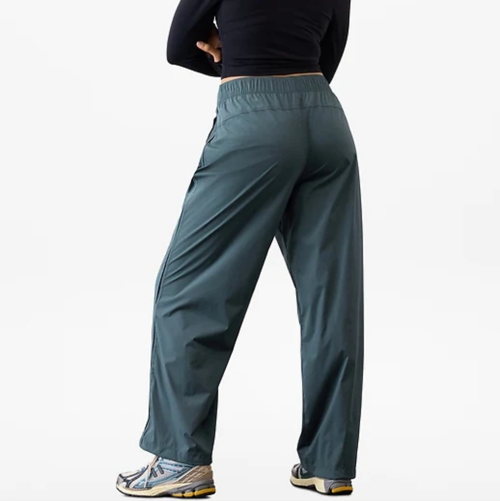 ✨️NEW Athleta Rise Eden Dark Teal Track Pants
